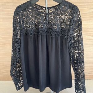 Lace Babydoll Western Fancy Blouse